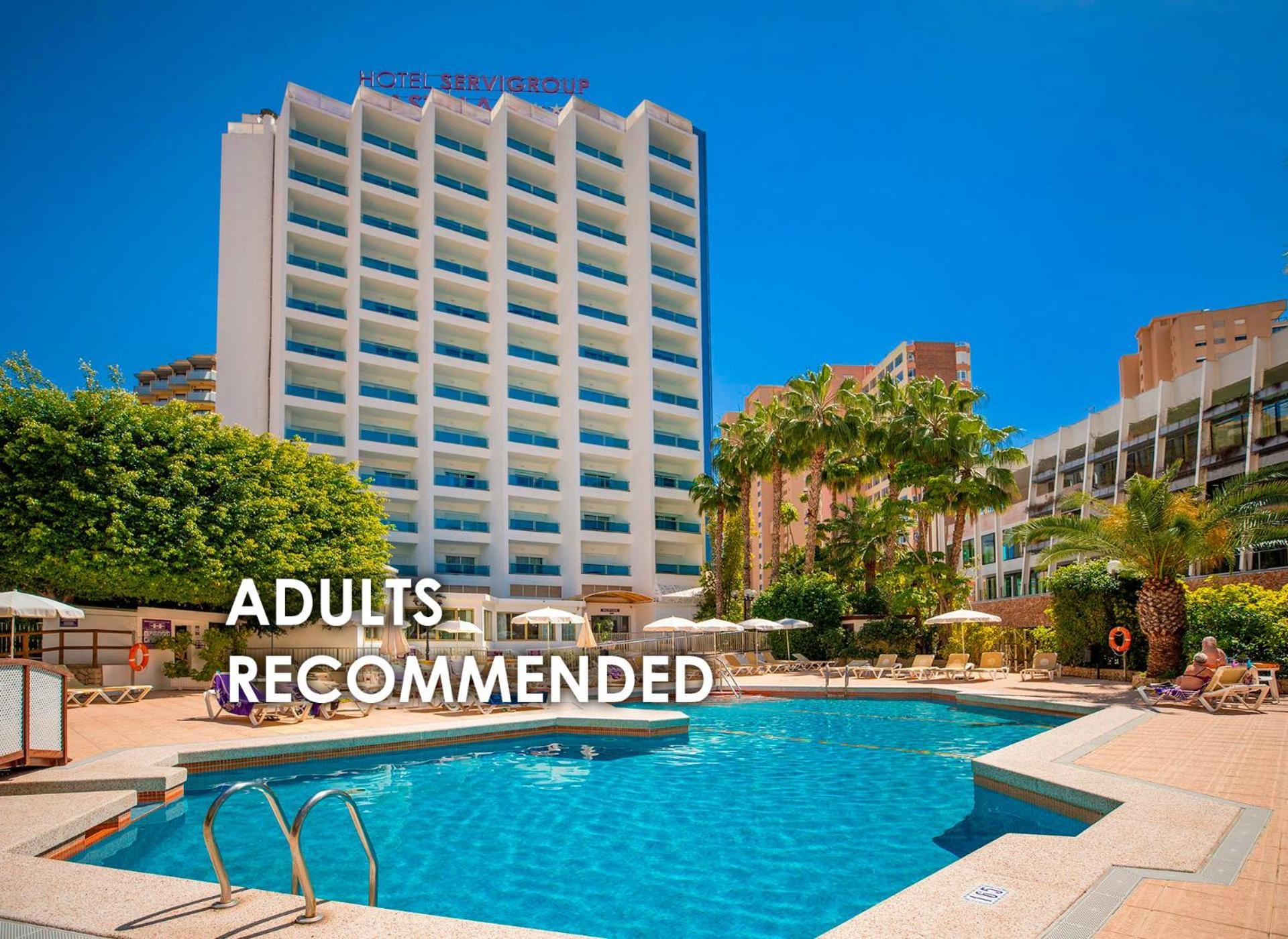 Hotel Servigroup Castilla Benidorm Bagian luar foto